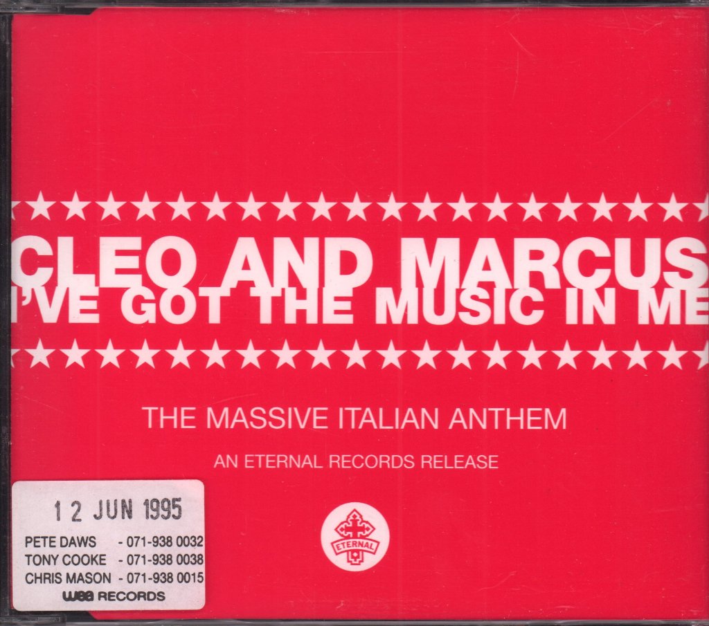 cleo and marcus - I've Got The Music In Me - Cd