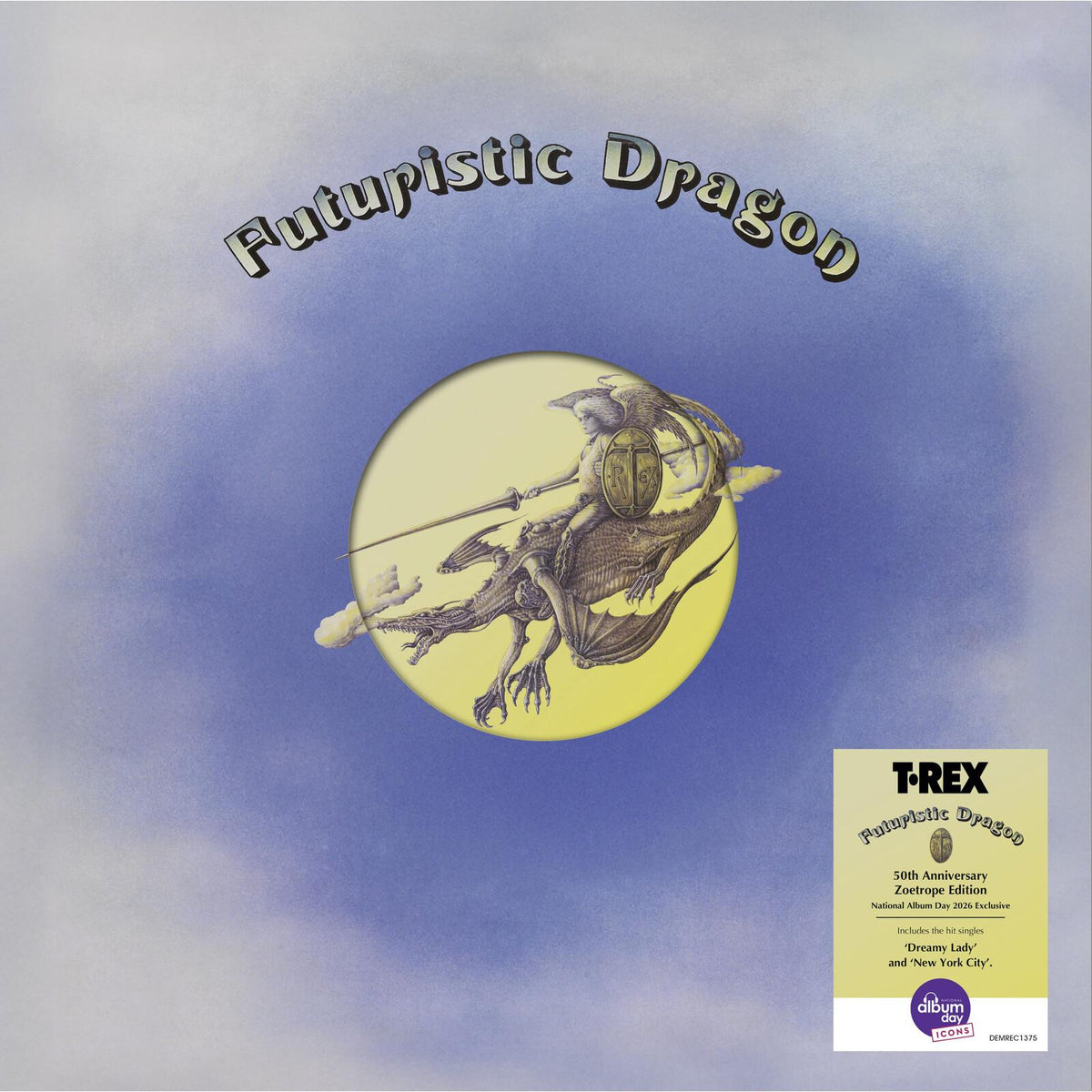 T Rex - Futuristic Dragon (National Album Day 2026) - Lp