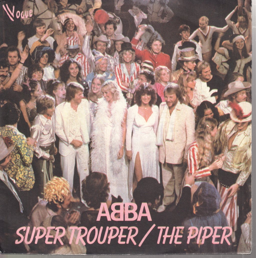 ABBA - Super Trouper / The Piper - 7 Inch