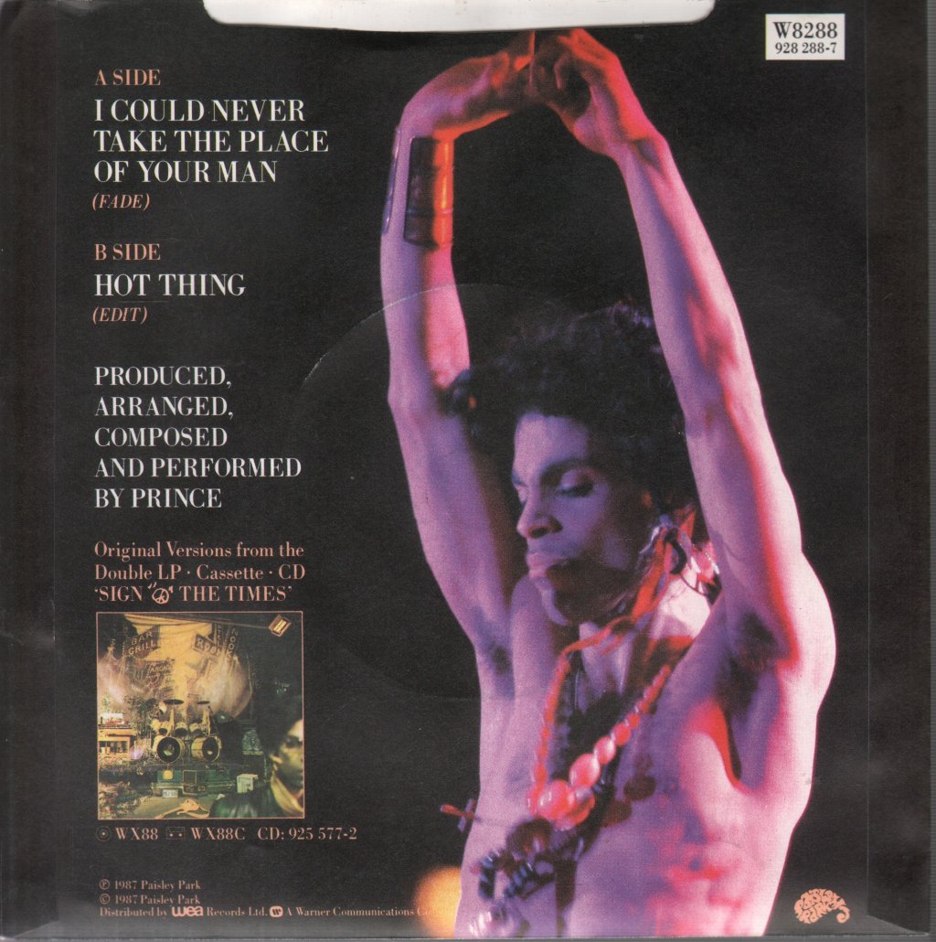 Prince - I Could Never Take The Place Of Your Man - 7 Inch