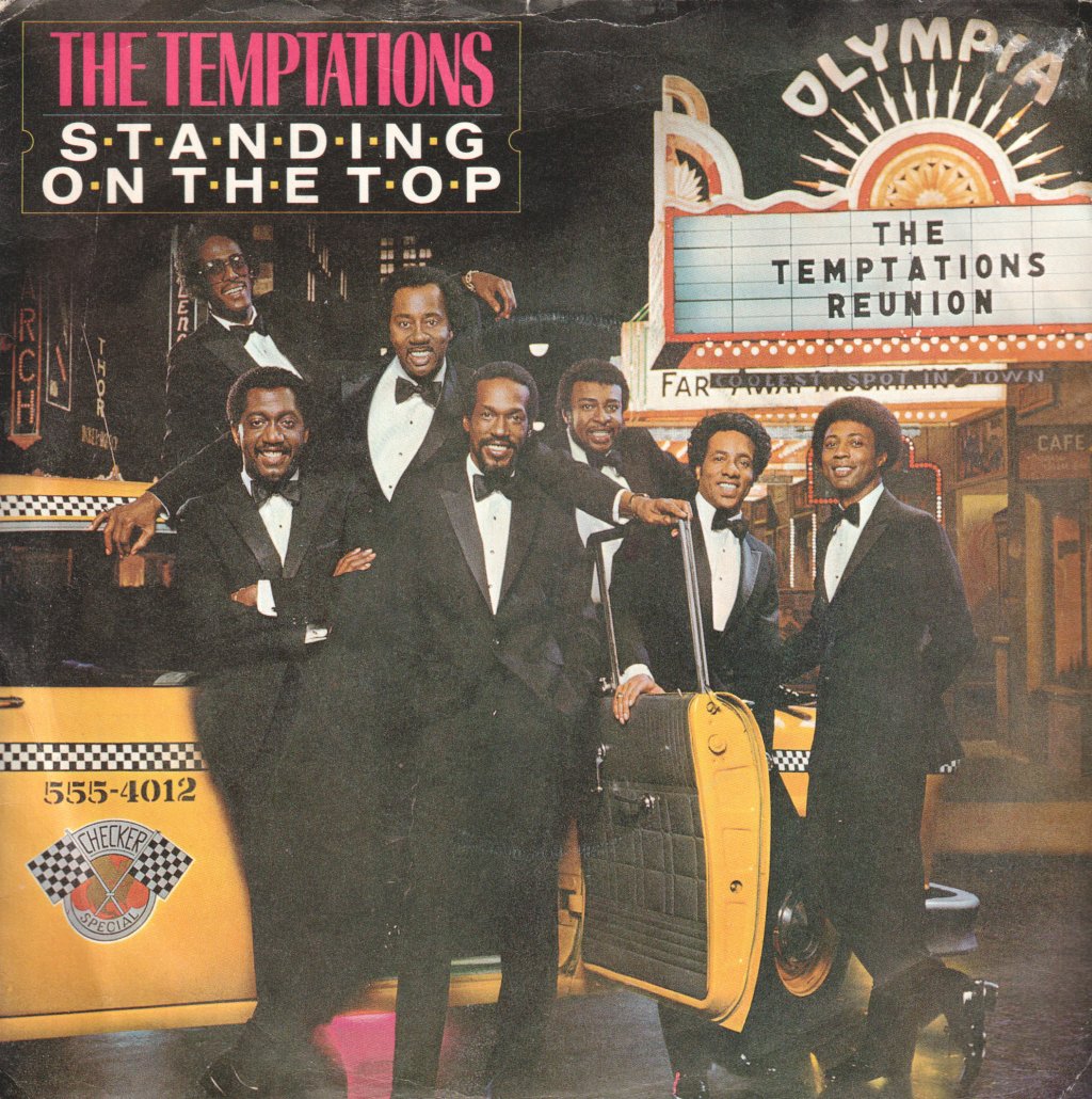 Temptations Featuring Rick James - Standing On The Top - 7 Inch