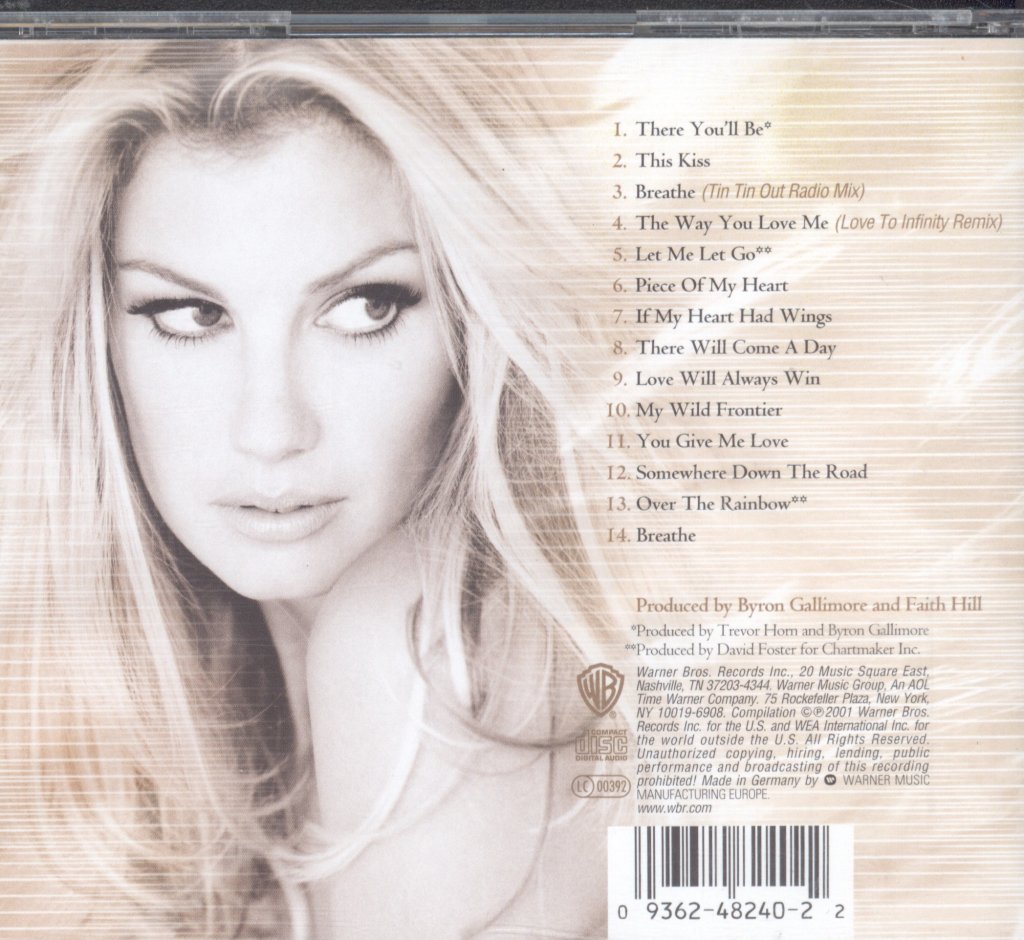 Faith Hill - There You'll Be - Cd