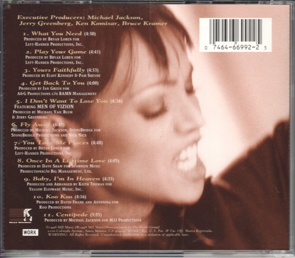Rebbie Jackson - Yours Faithfully - Cd