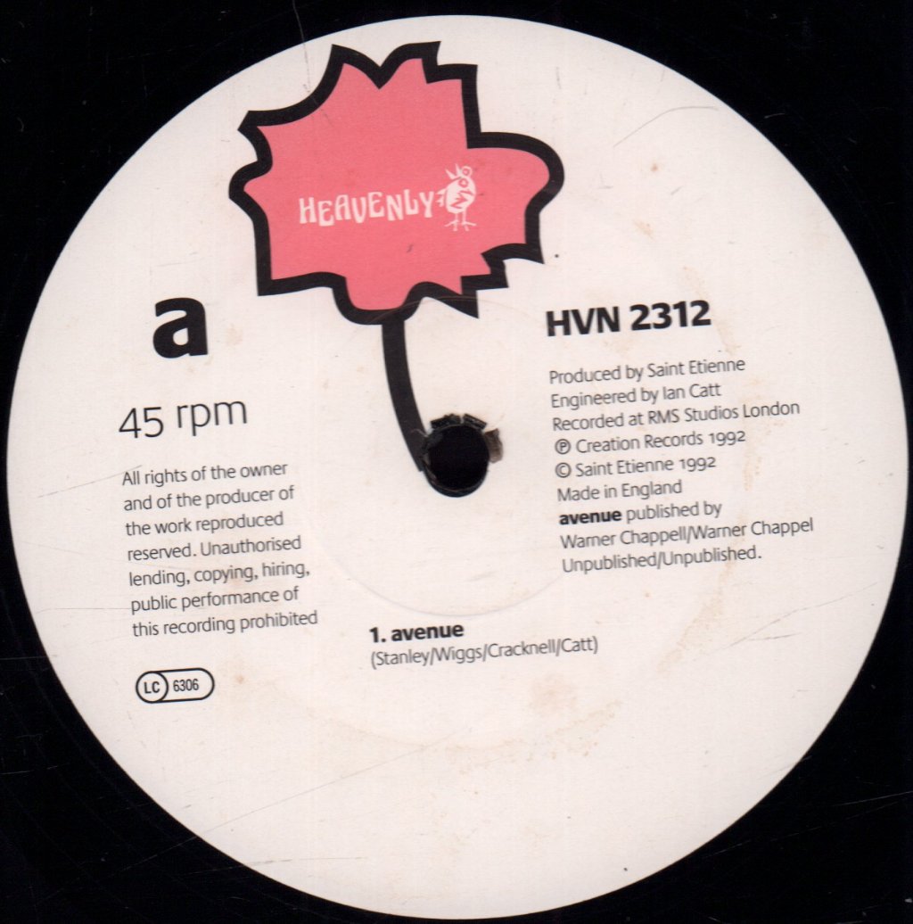 Saint Etienne - Avenue - 12 Inch