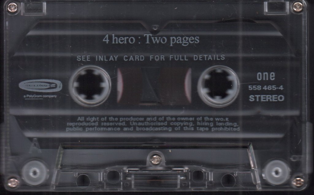 4 Hero - Two Pages - Cassette