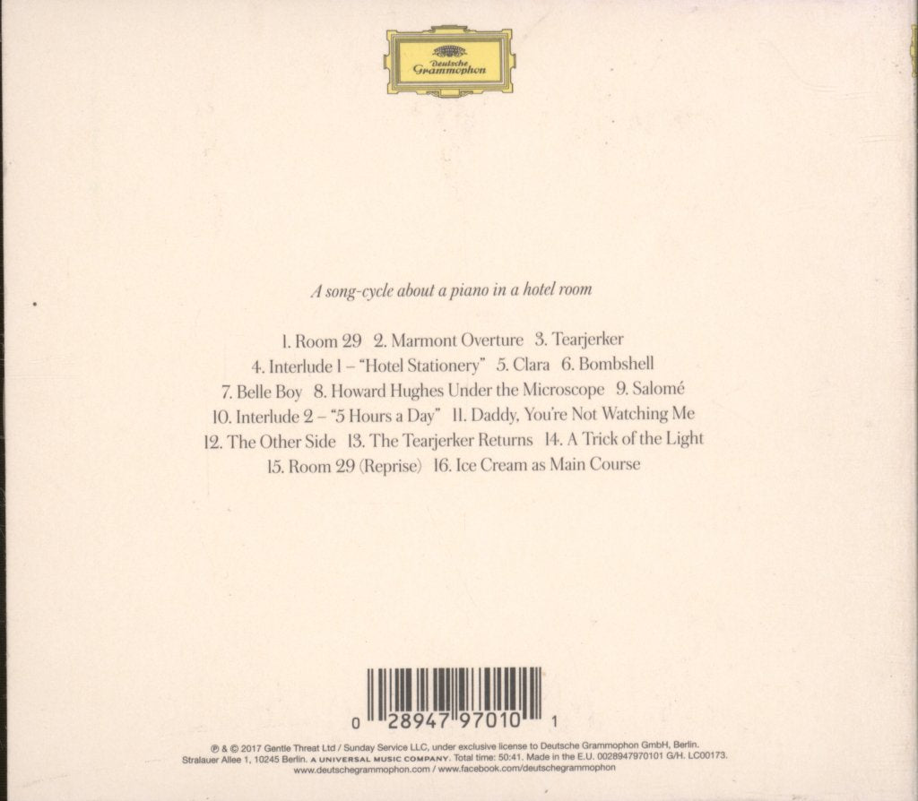 Jarvis Cocker And Chilly Gonzales - Room 29 - Cd