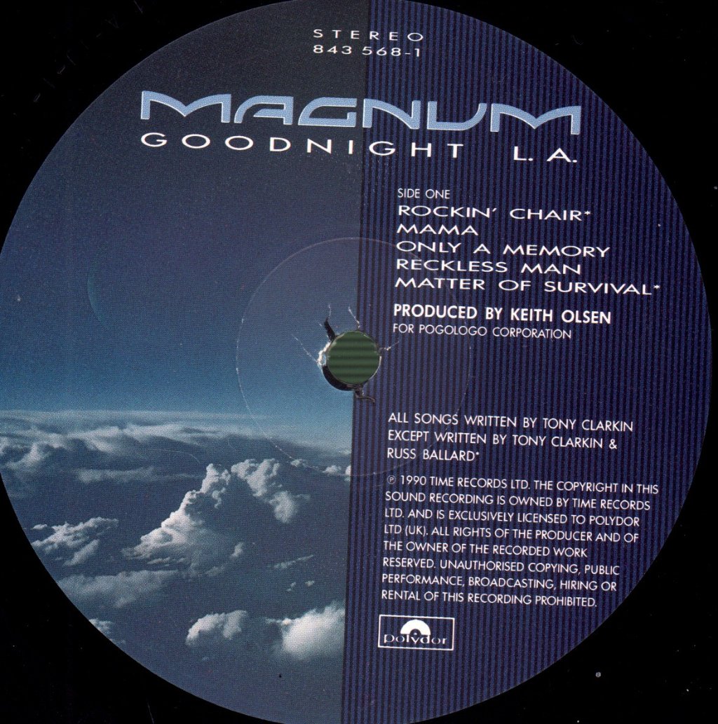 Magnum - Goodnight L.a. - Lp