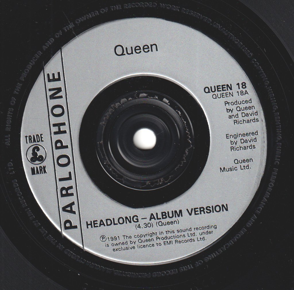 Queen - Headlong - 7 Inch
