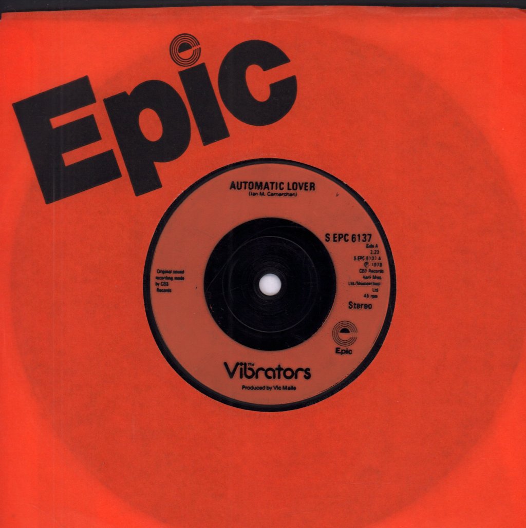 Vibrators - Automatic Lover - 7 Inch