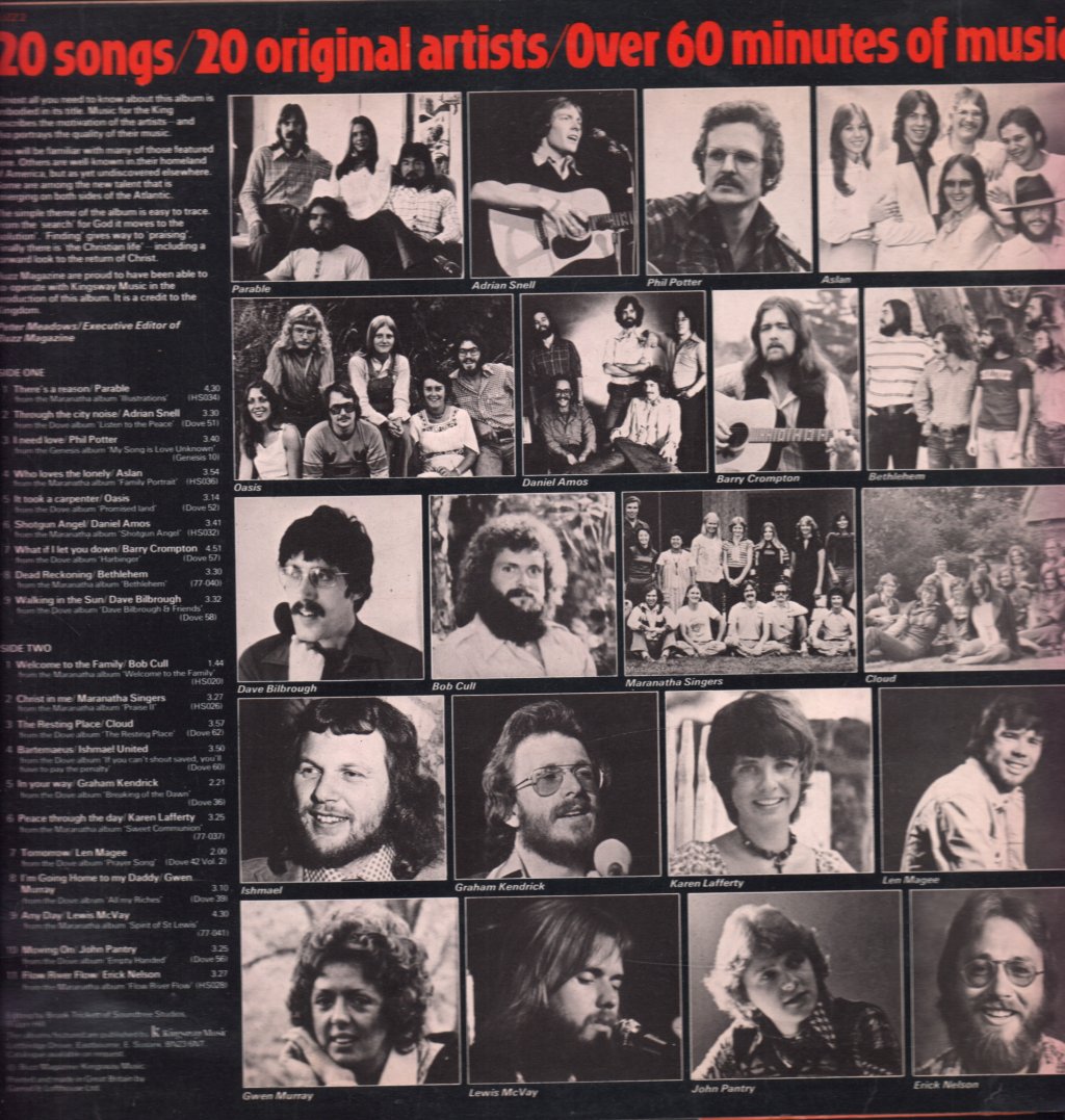 Various Artists - Music For The King - Lp