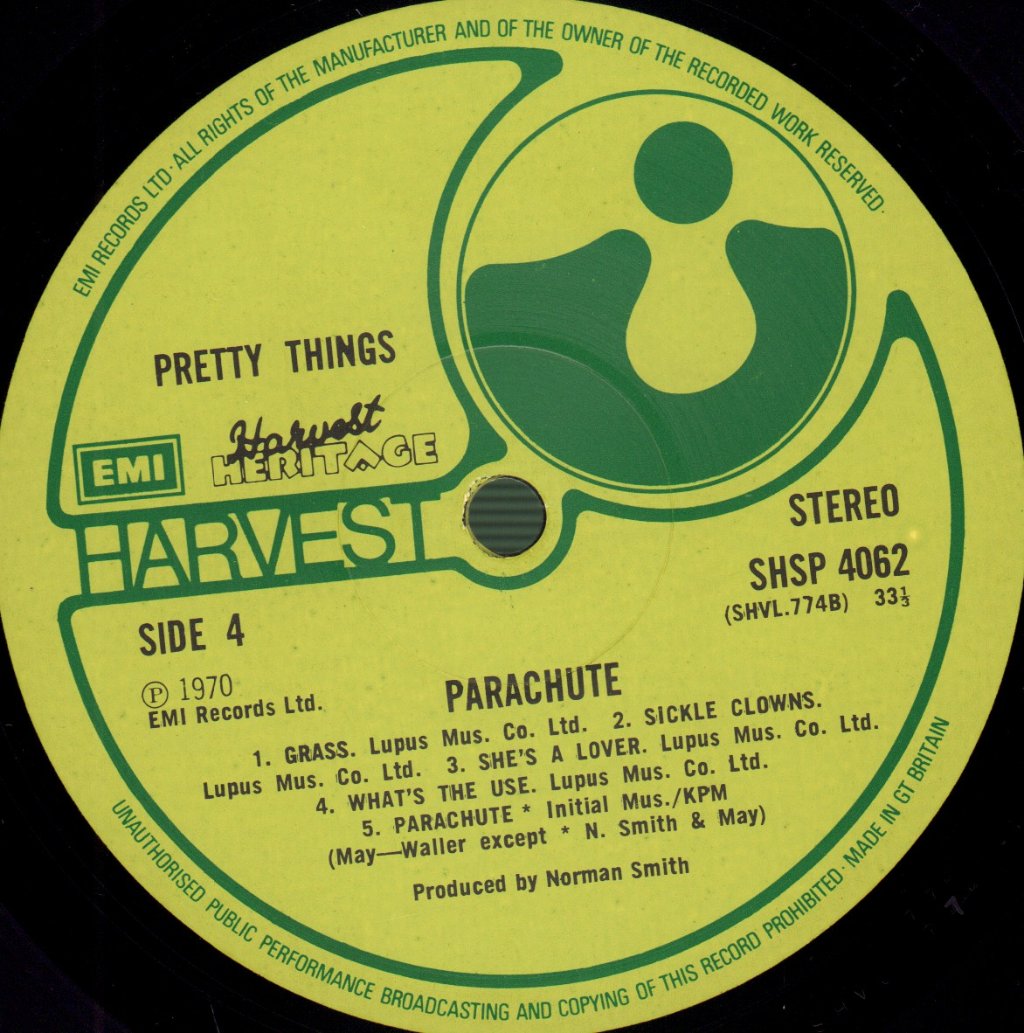 Pretty Things - S.F. Sorrow / Parachute - Double Lp