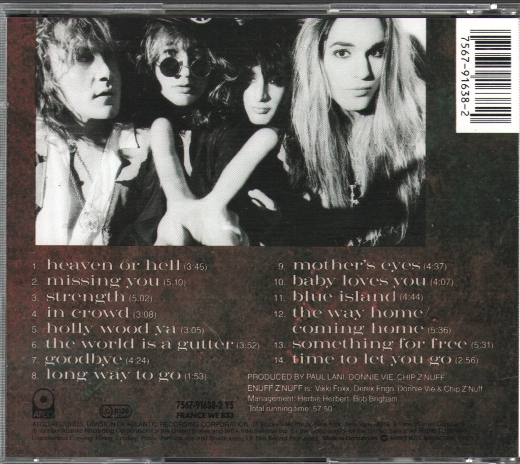 Enuff Z'nuff - Strength - Cd