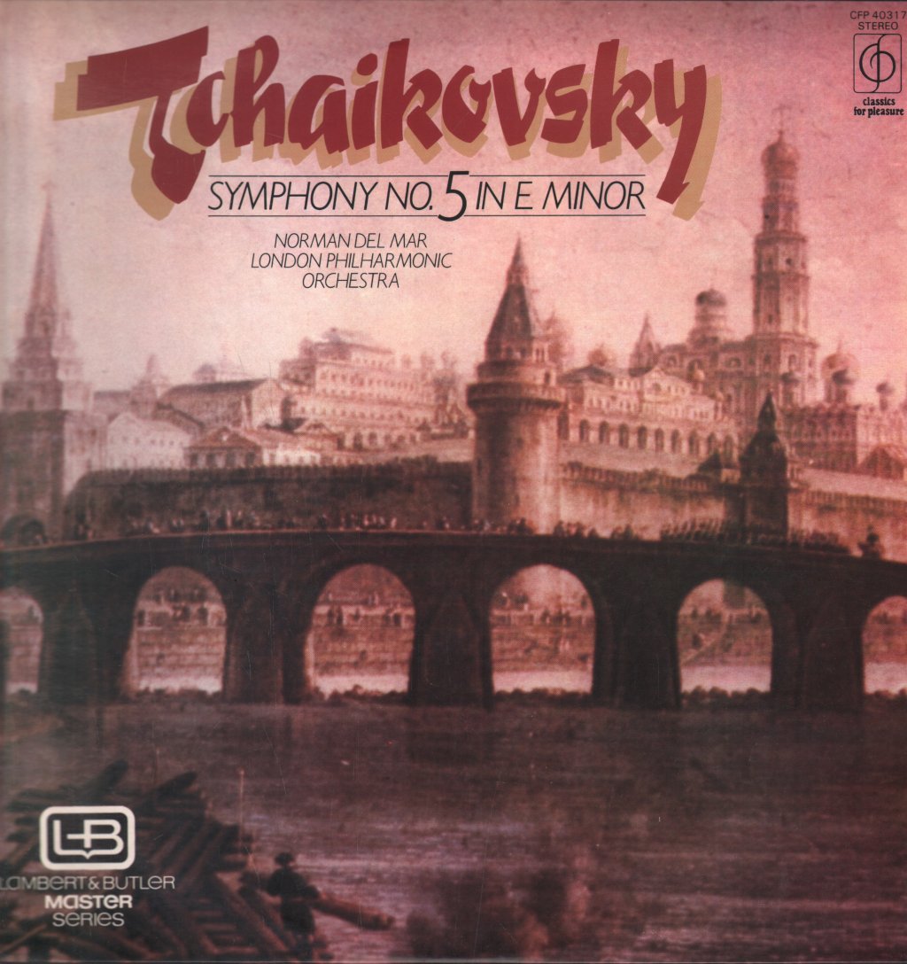 Norman Del Mar / London Philharmonic Orchestra - Tchaikovsky - Symphony No.5 In E Minor, Op.64 - Lp