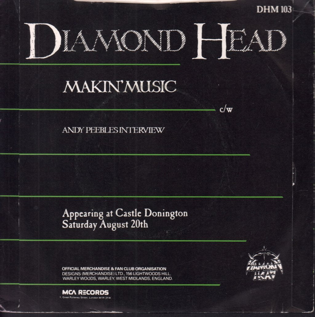 Diamond Head (Nwobhm Group) - Makin' Music - 7 Inch