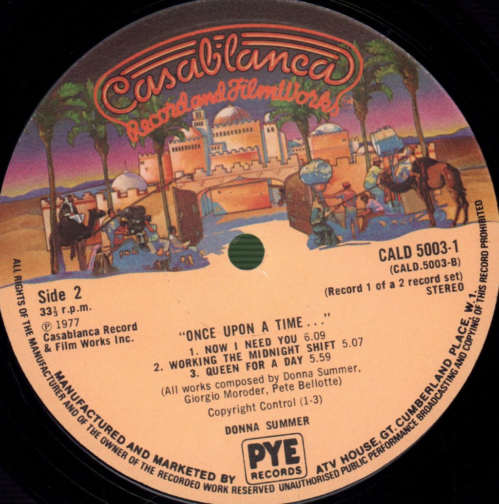 Donna Summer - Once Upon A Time - Double Lp