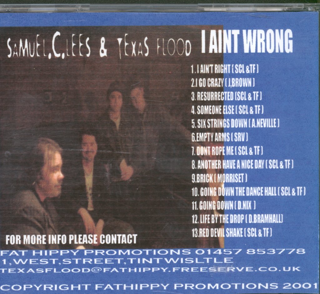 Samuel C Lees - Am I Wrong - Cd