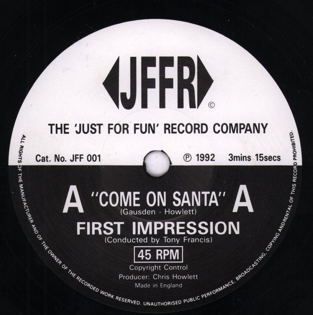 First Impression - Come On Santa - 7 Inch