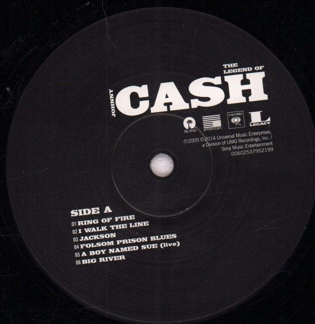 Johnny Cash - Legend Of - Double Lp