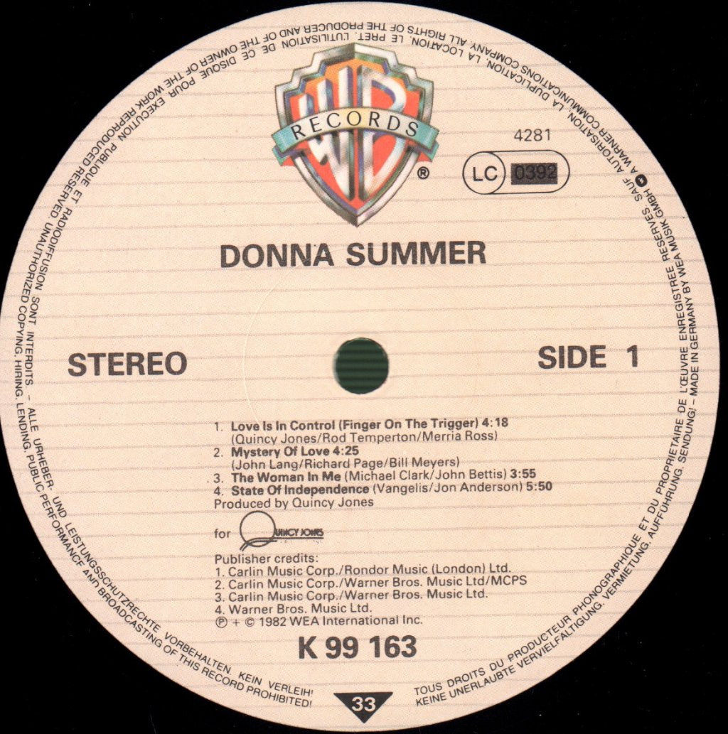 Donna Summer - Donna Summer - Lp