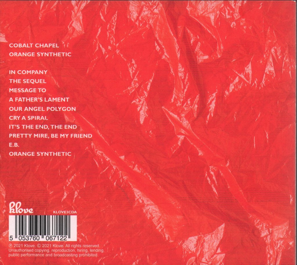 Cobalt Chapel - Orange Synthetic - Cd