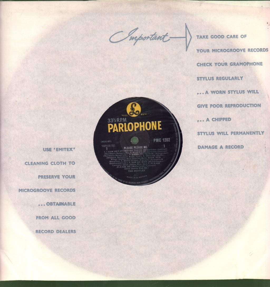 Beatles - Please Please Me - Lp