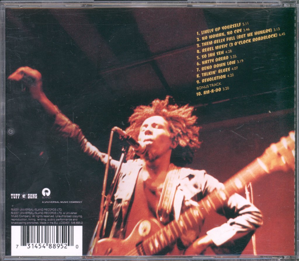 Bob Marley & The Wailers - Natty Dread - Cd