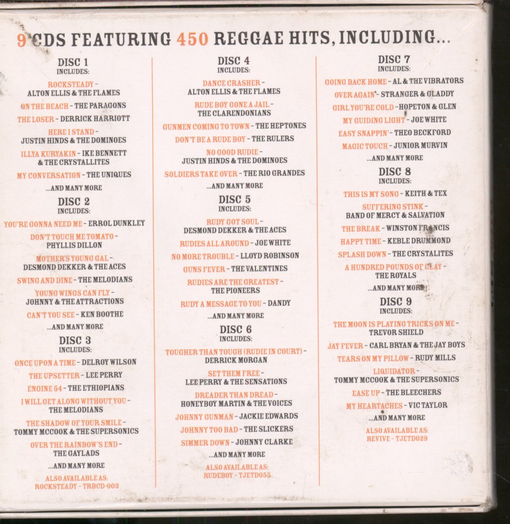 Various Artists - Ultimate Trojan Rock Steady Box Set - Cd Set