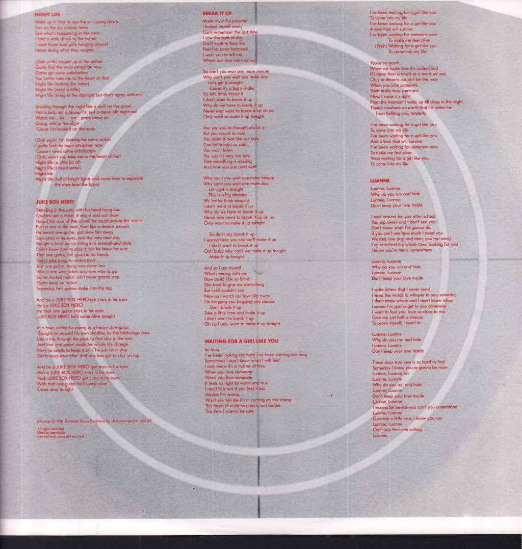 Foreigner - 4 - Lp