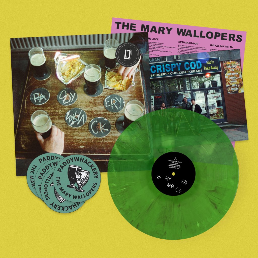 Mary Wallopers - PADDYWHACKERY (Dinked Edition #420) - Lp
