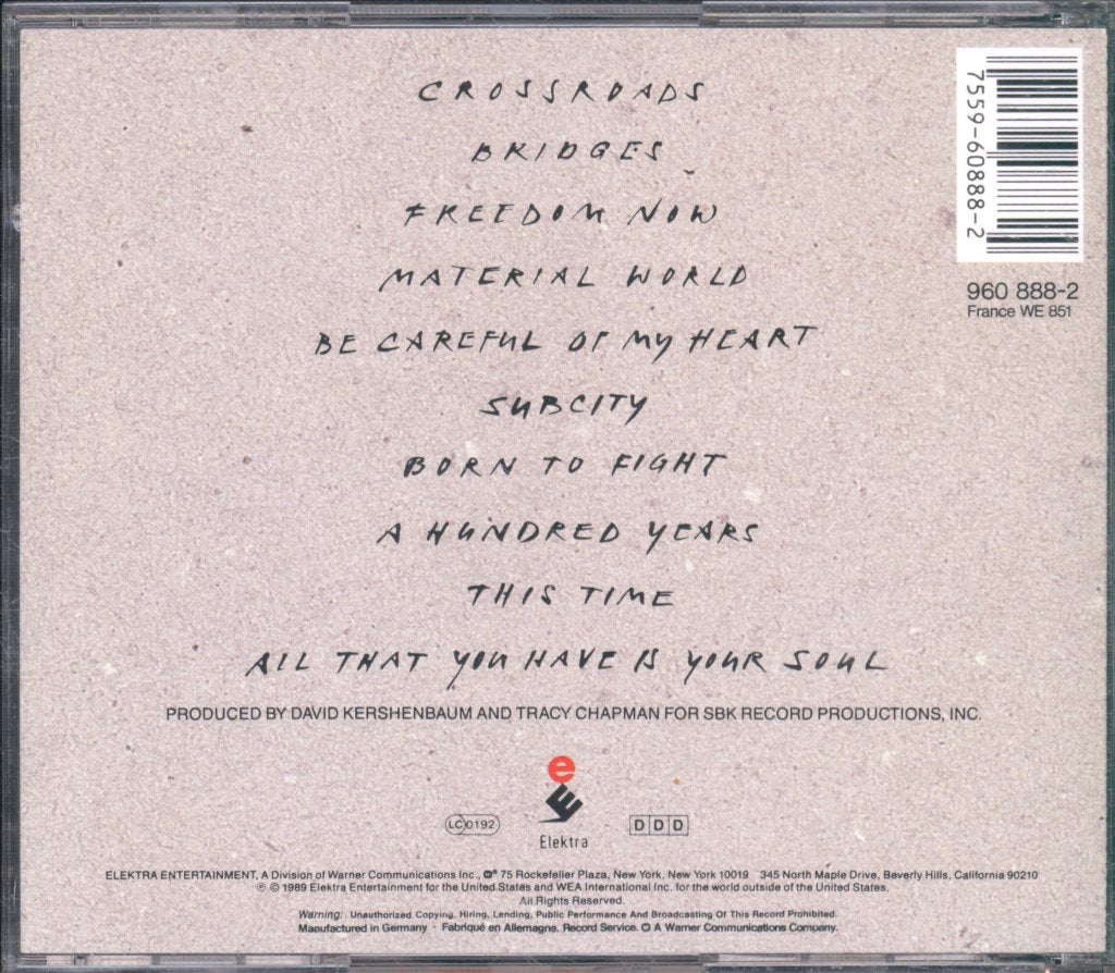Tracy Chapman - Crossroads - Cd