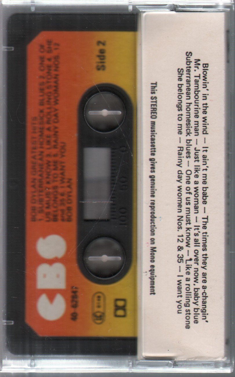 Bob Dylan - Greatest Hits - Cassette