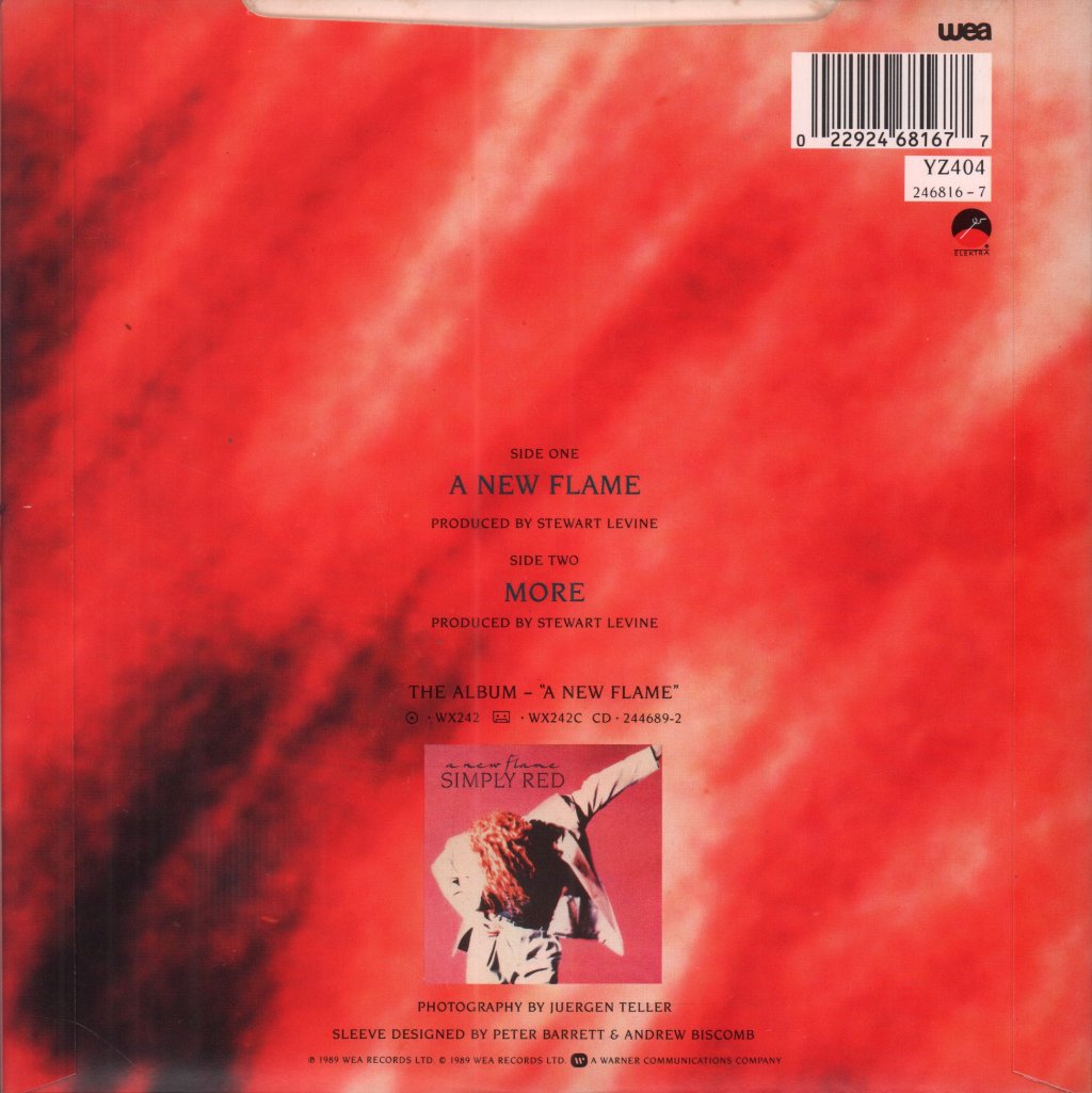 Simply Red - A New Flame - 7 Inch