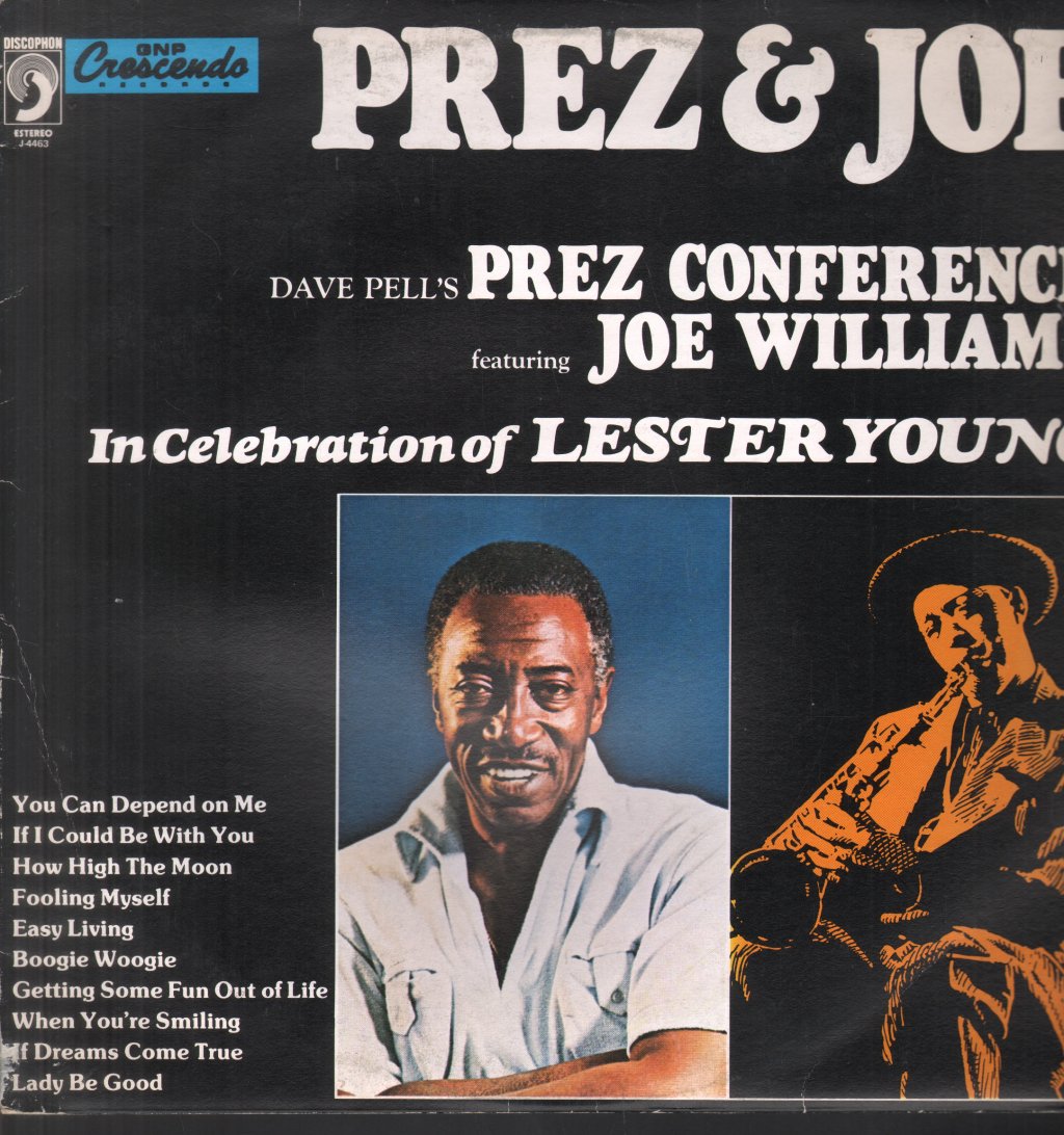 Dave Pell's Prez Conference - Prez & Joe - In Celebration Of Lester Young - Lp