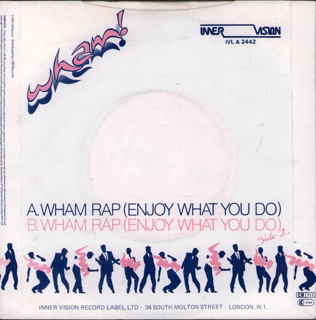 Wham - Wham Rap - 7 Inch