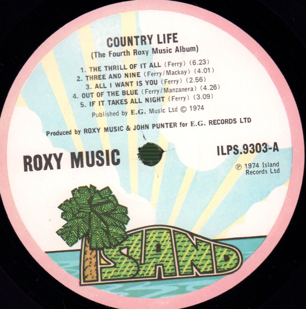 Roxy Music - Country Life - Lp
