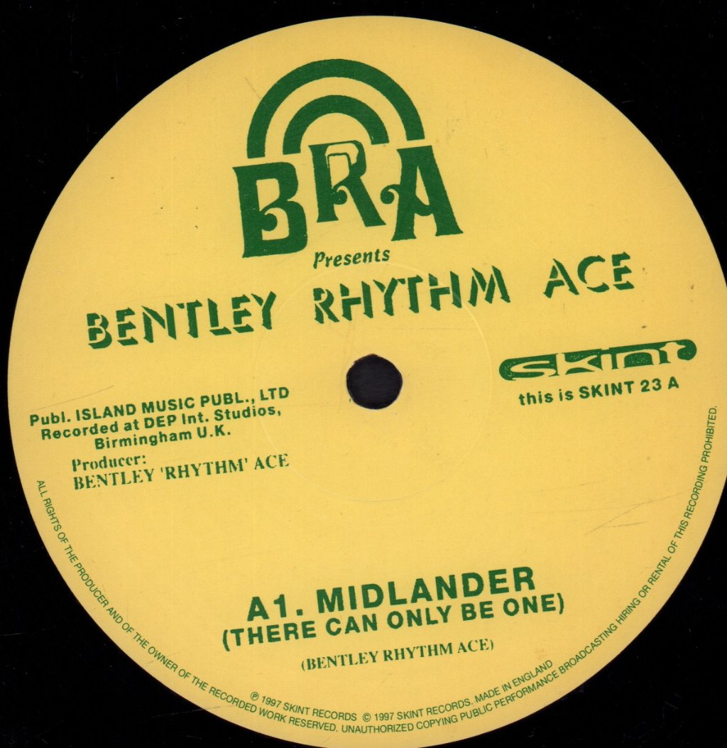 Bentley Rhythm Ace - Midlander - 12 Inch