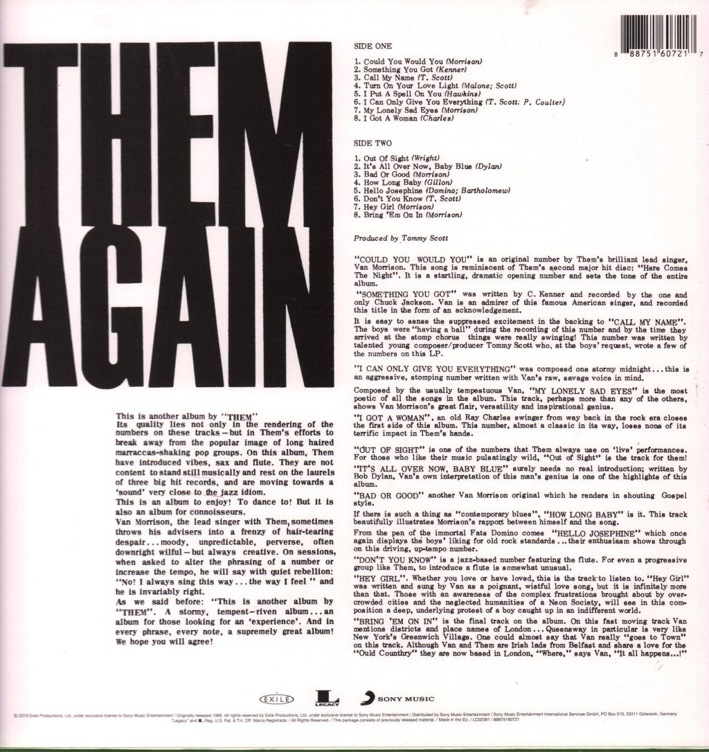 Them - Them Again - Lp