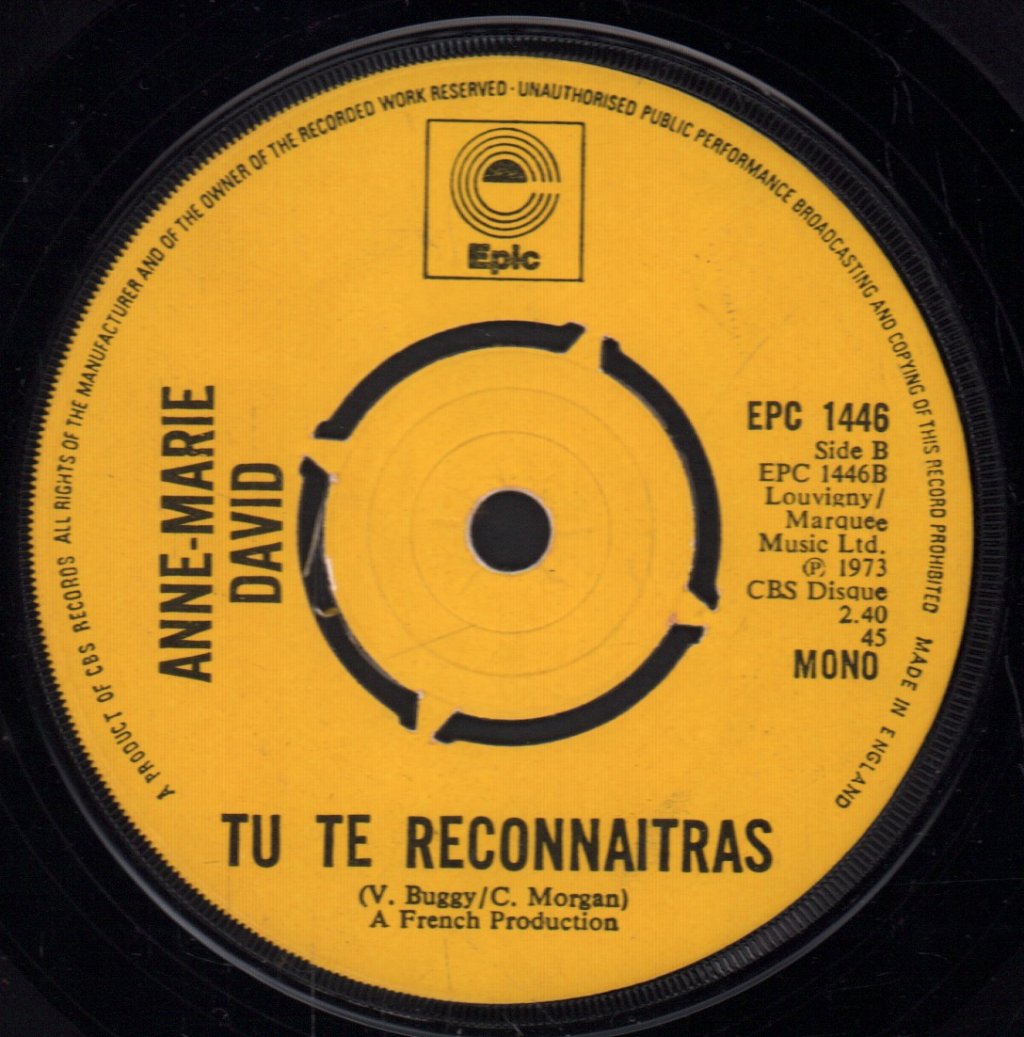 Anne Marie David - Wonderful Dream - 7 Inch