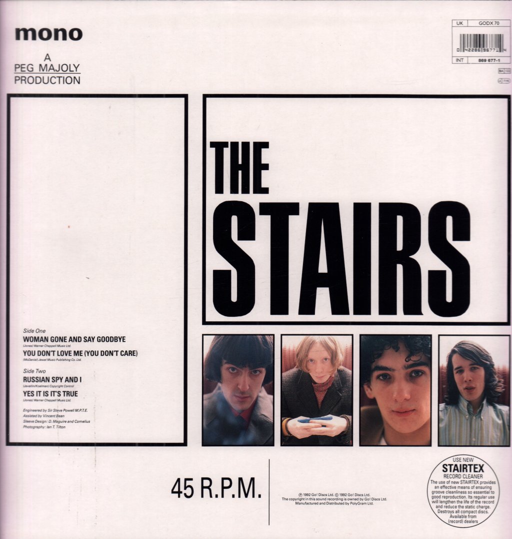 Stairs - Woman Gone And Say Goodbye - 12 Inch
