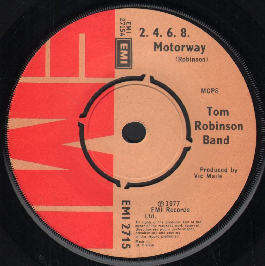 Tom Robinson Band - 2 4 6 8 Motorway - 7 Inch