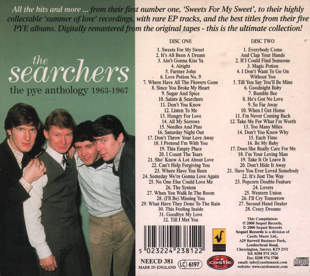 Searchers - Pye Anthology 1963-1967 - Double Cd