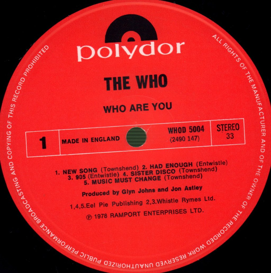 Who - Who Are You - Lp