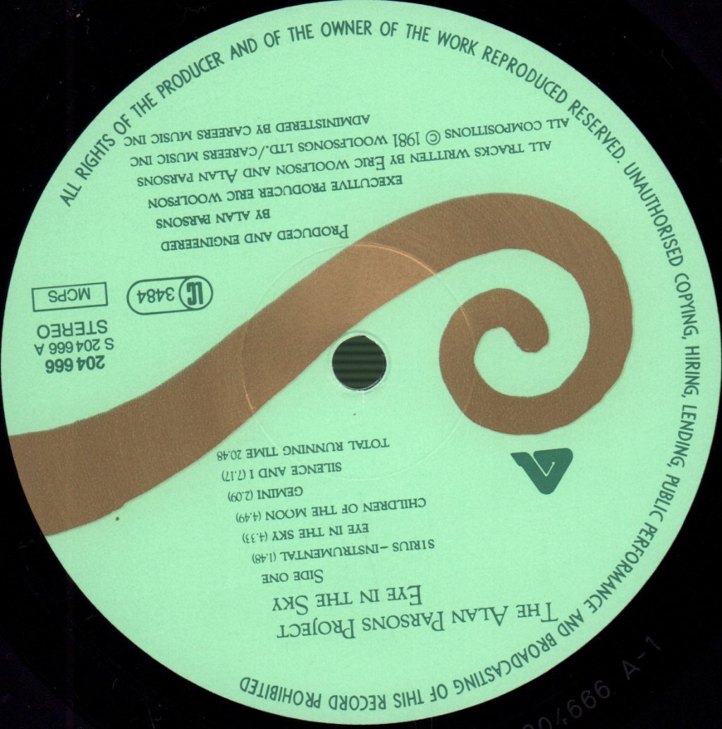 Alan Parsons Project - Eye In The Sky - Lp