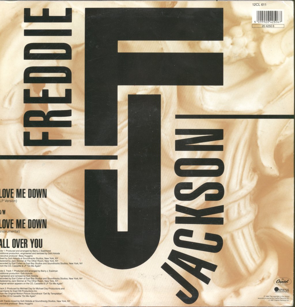Freddie Jackson - Love Me Down - 12 Inch