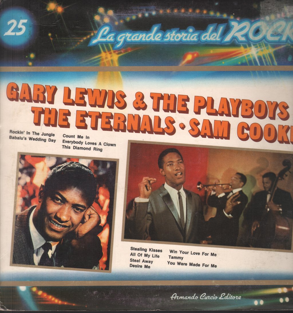 Gary Lewis and The Playboys / The Eternals / Sam Cooke - La Grande Storia Del Rock 25 - Lp