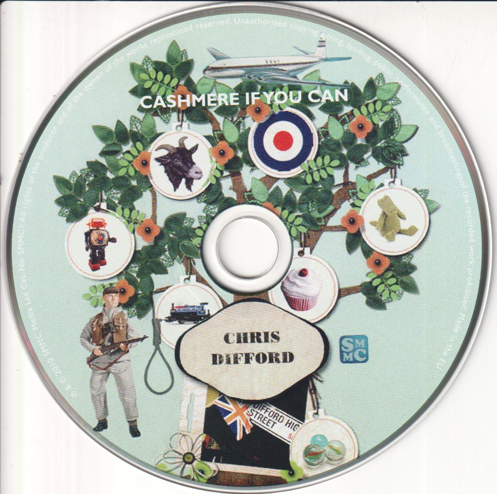 Chris Difford - Cashmere If You Can - Cd