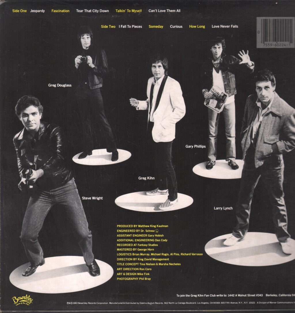 Greg Kihn Band - Kihnspiracy - Lp