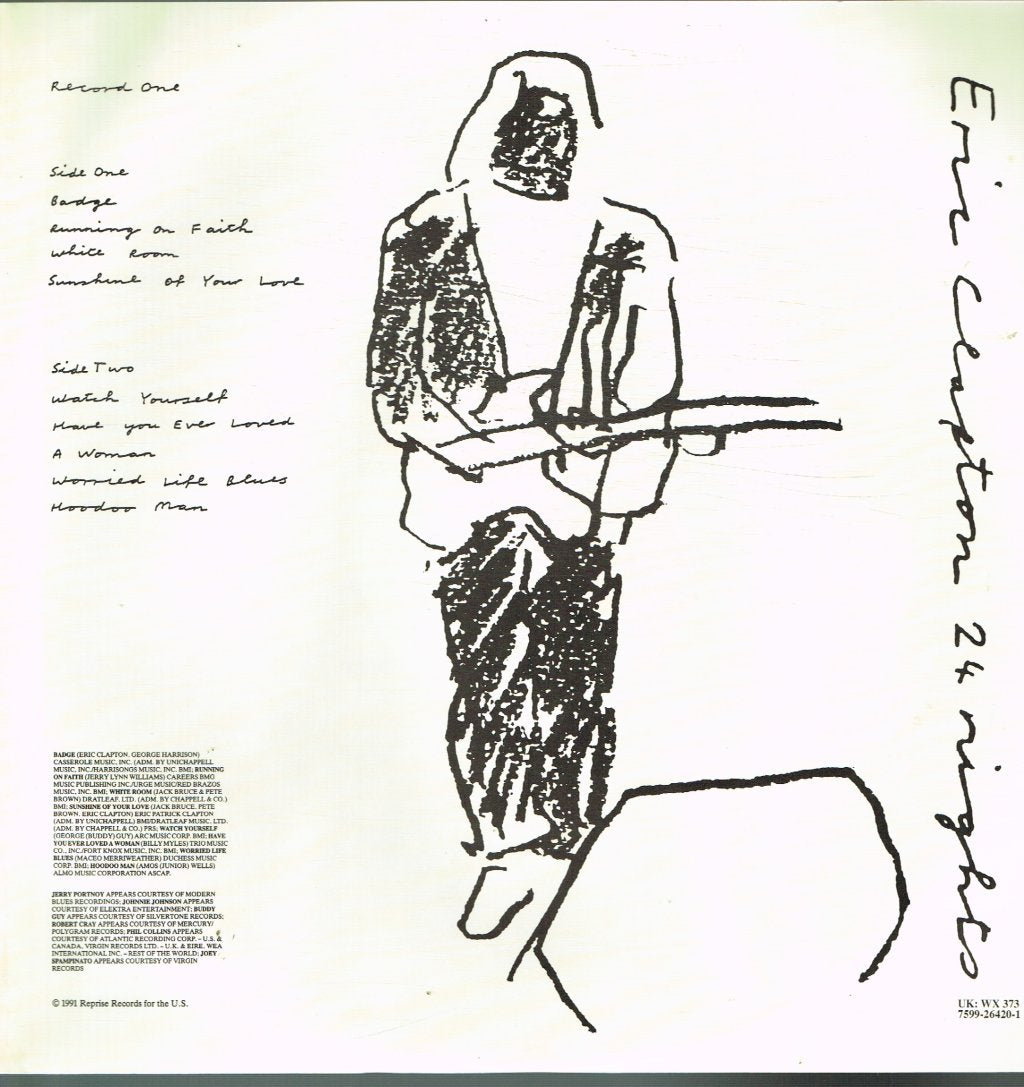 Eric Clapton - 24 Nights - Double Lp