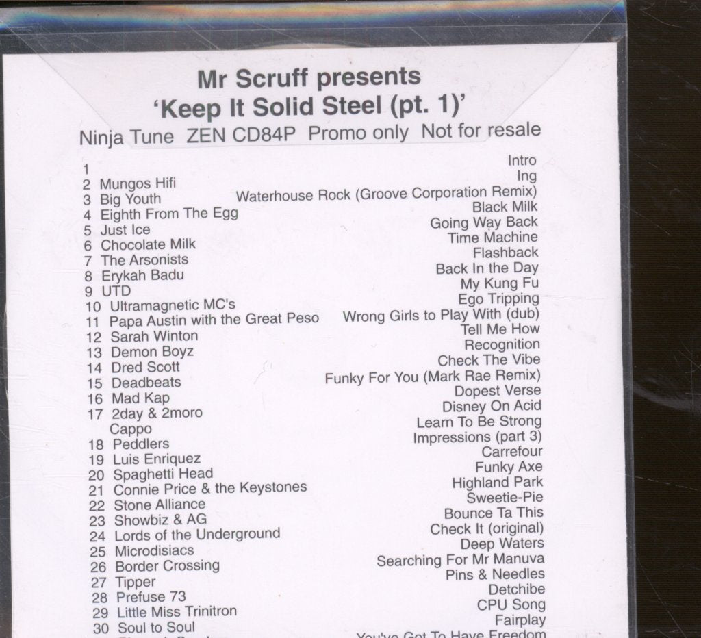 Various Artists - Mr Scruff presents Keep It Solid Steel - Cd