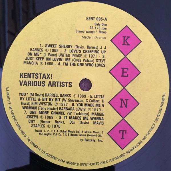 Various Artists - Kentstax - Lp